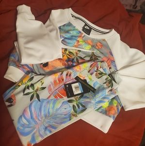 Nike womens floral track suit